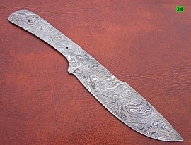 Damascus Blank Blade