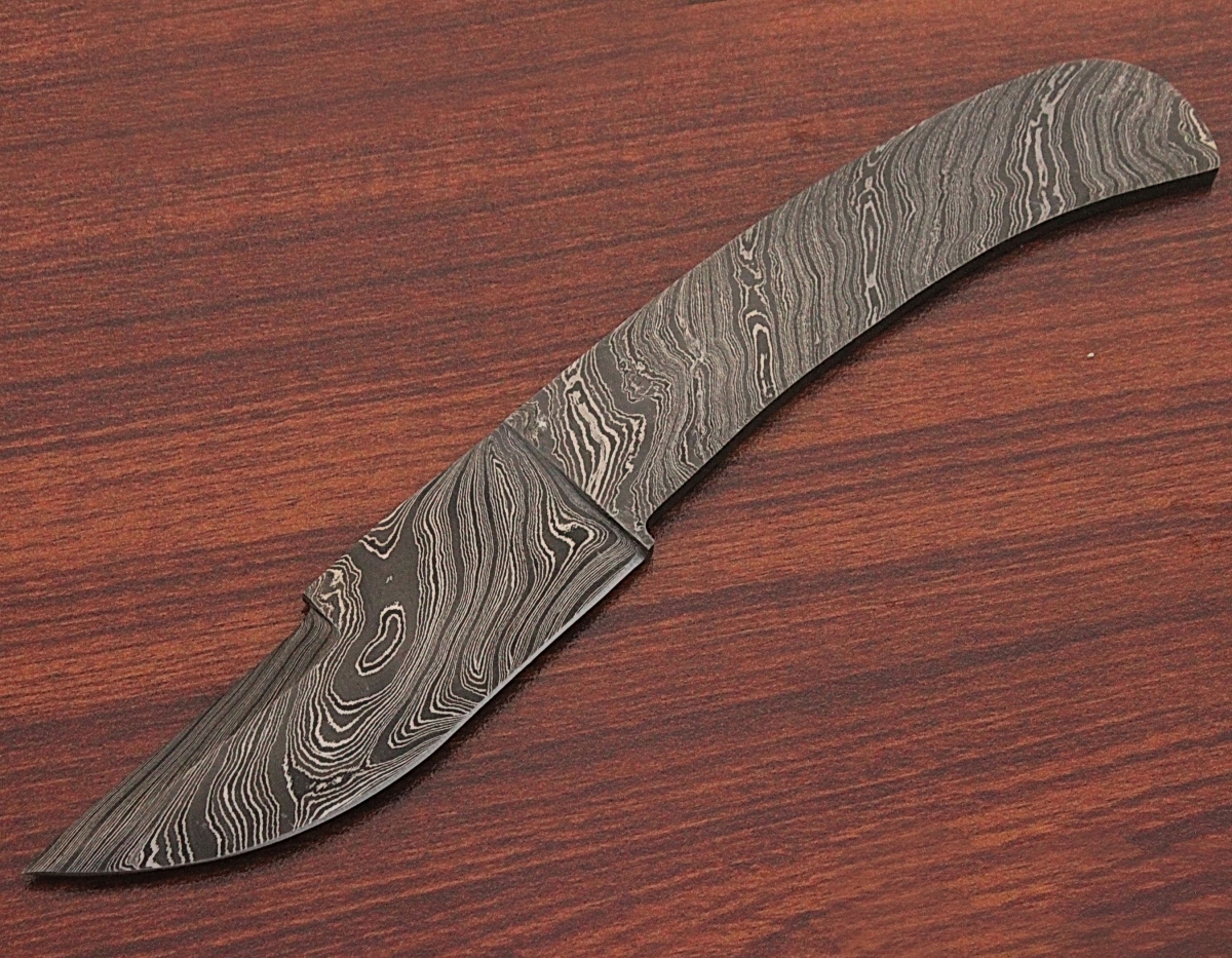 Damascus Blank Blade