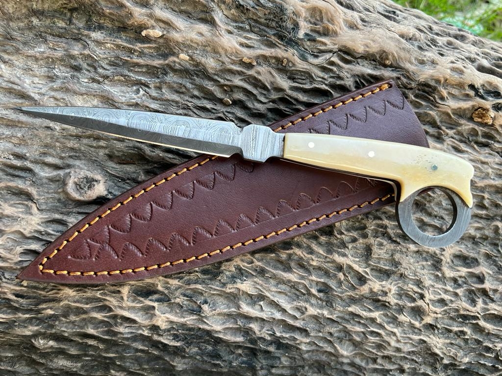 Damascus Dagger Knife 