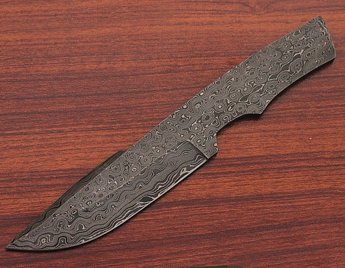 Damascus Blank Blade