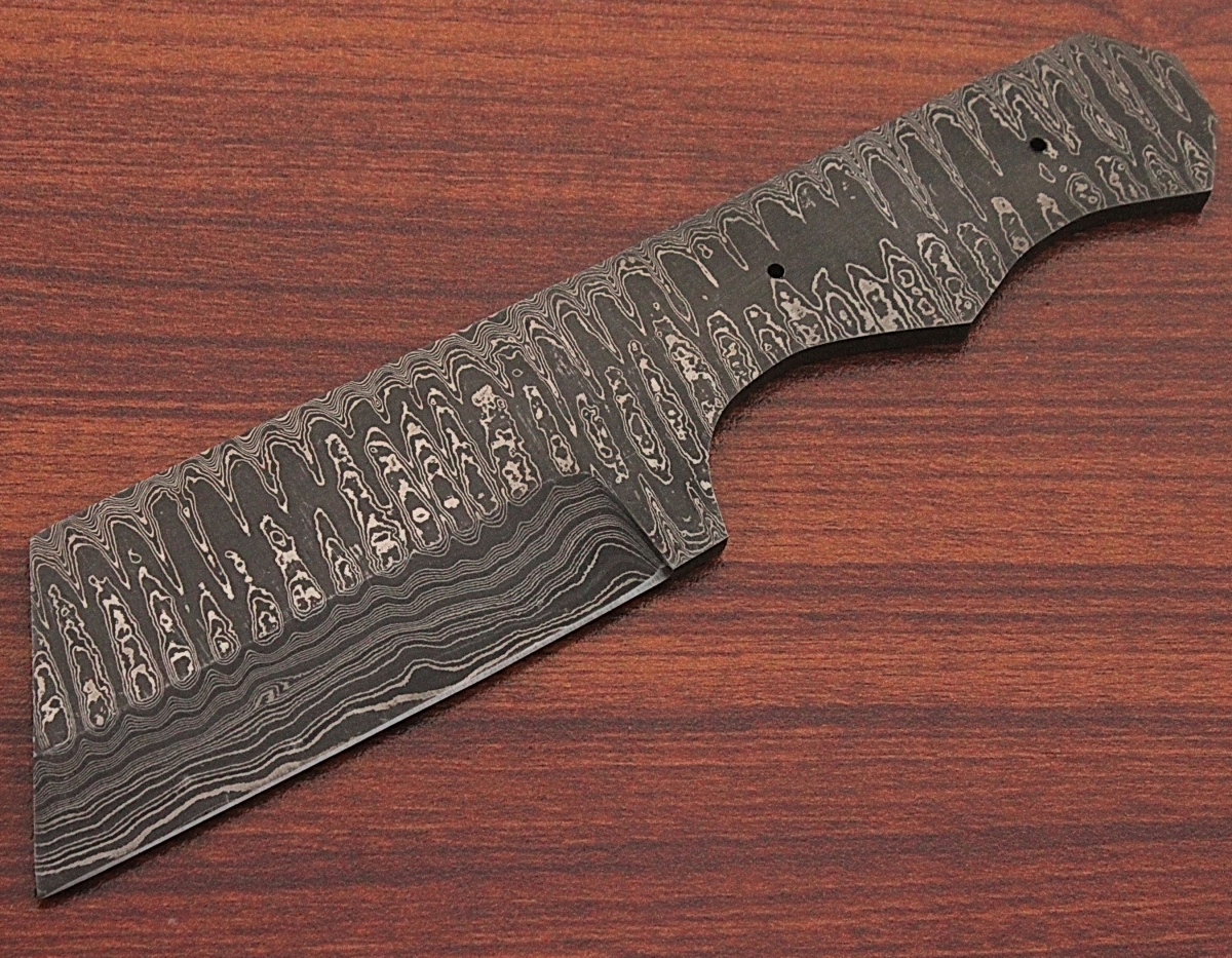 Damascus Blank Blade