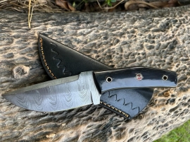 Damascus Skinner Knife 