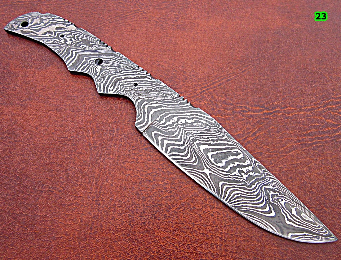 Damascus Blank Blade