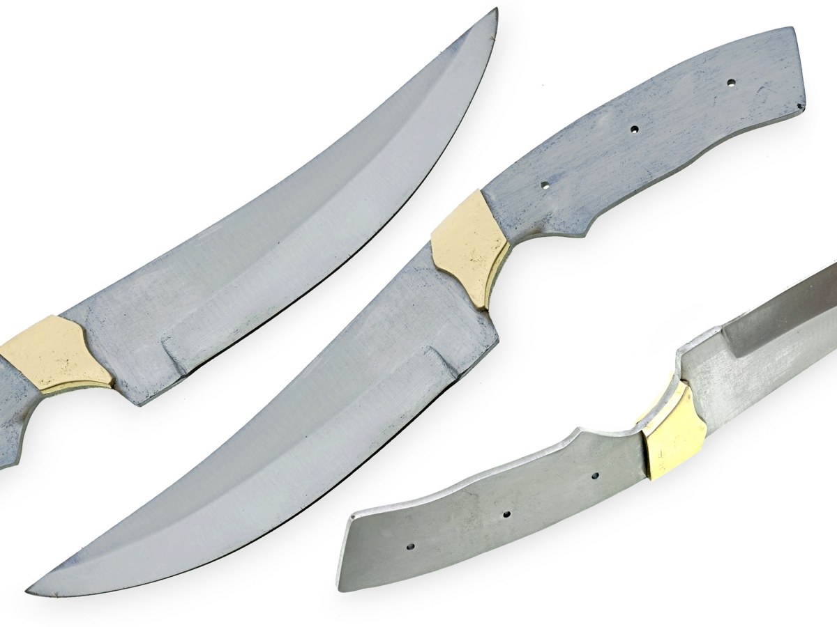 Stainless Steel Hunting Knife Blank Blades 