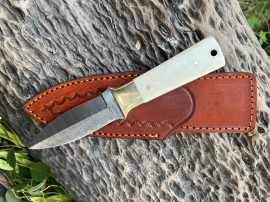 Damascus Boot Knife