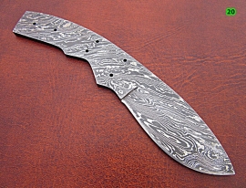 Damascus Blank Blade