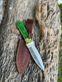 Damascus Dagger Knife 