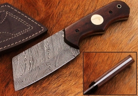 Damascus Cleaver 