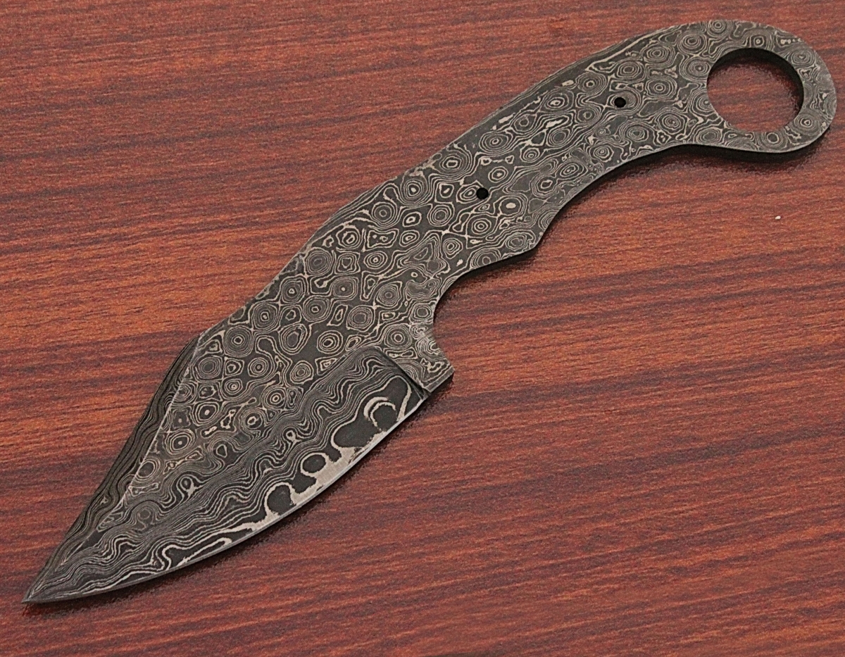 Damascus Blank Blade