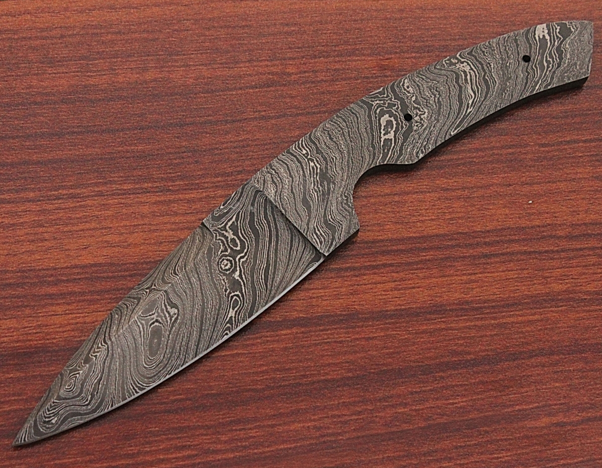 Damascus Blank Blade