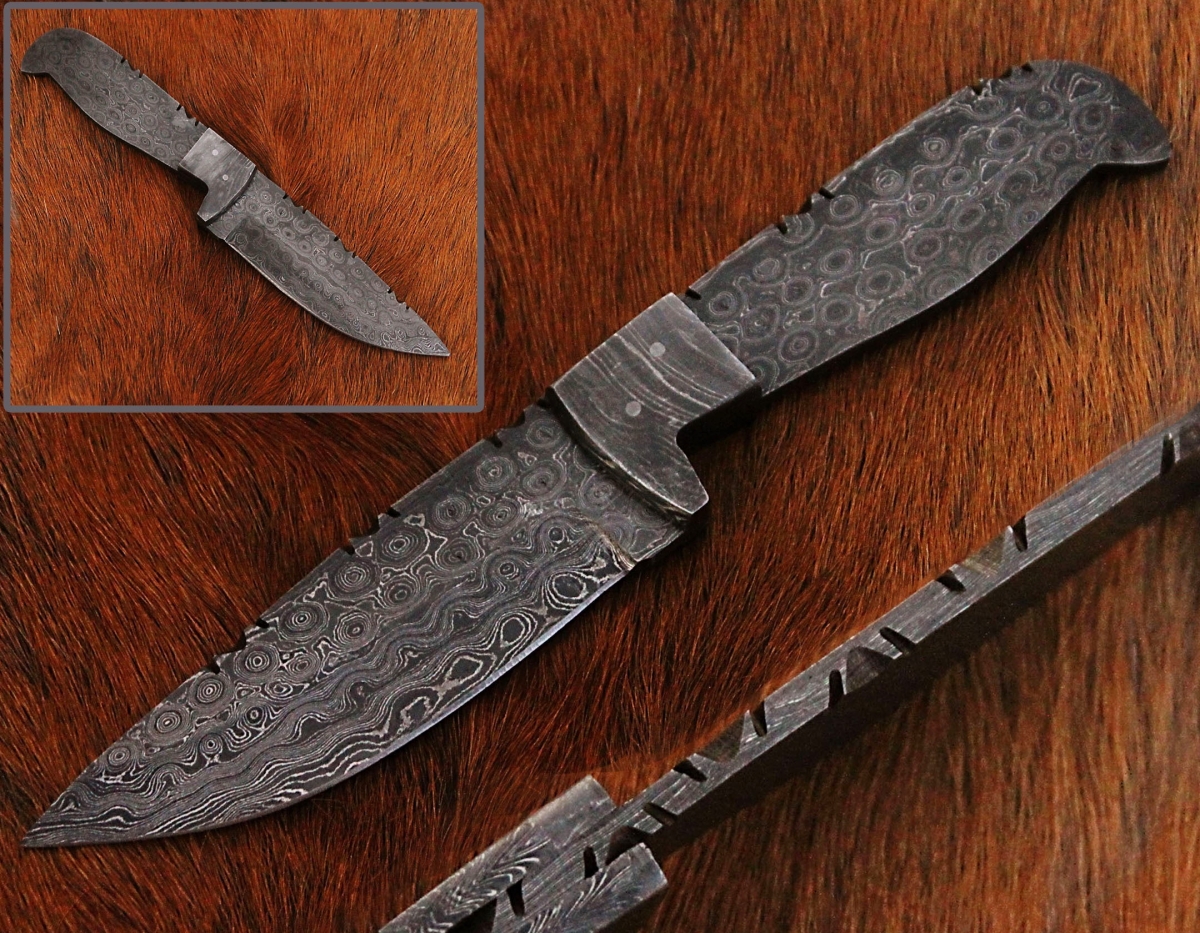 Damascus Blank Blade