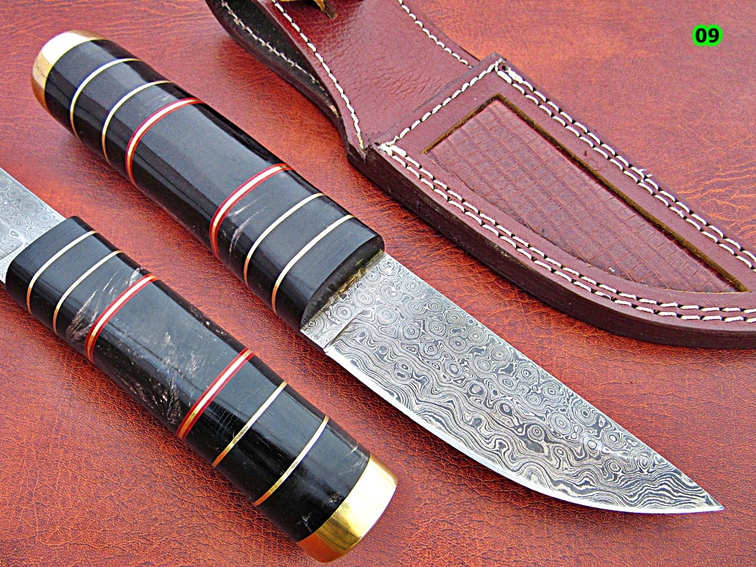 Damascus Puukko Knife