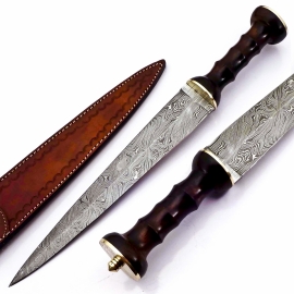 Damascus Dirk 