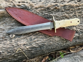 Damascus Dagger Knife 
