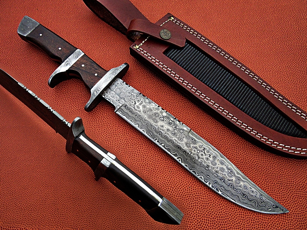 Damascus Hunting Knife