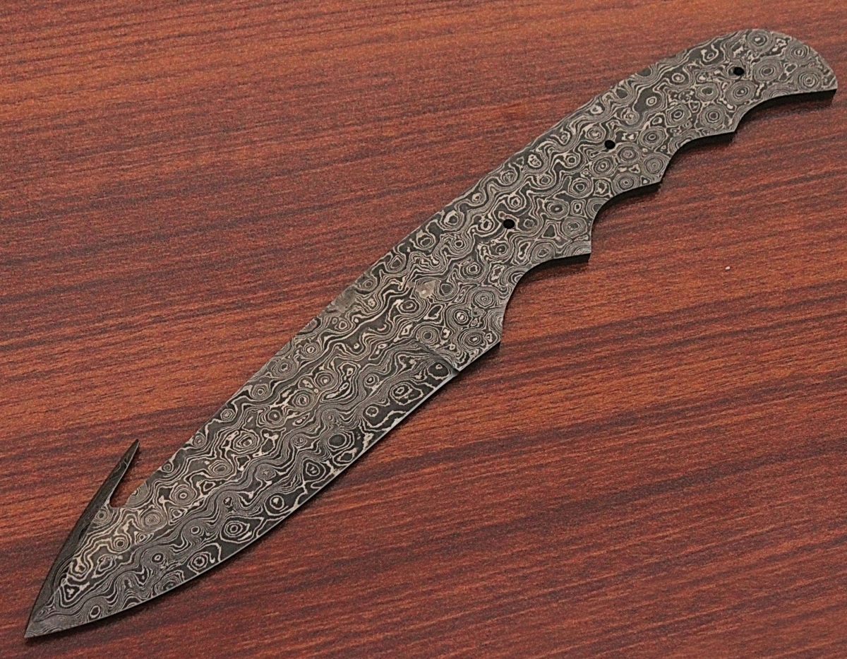 Damascus Blank Blade