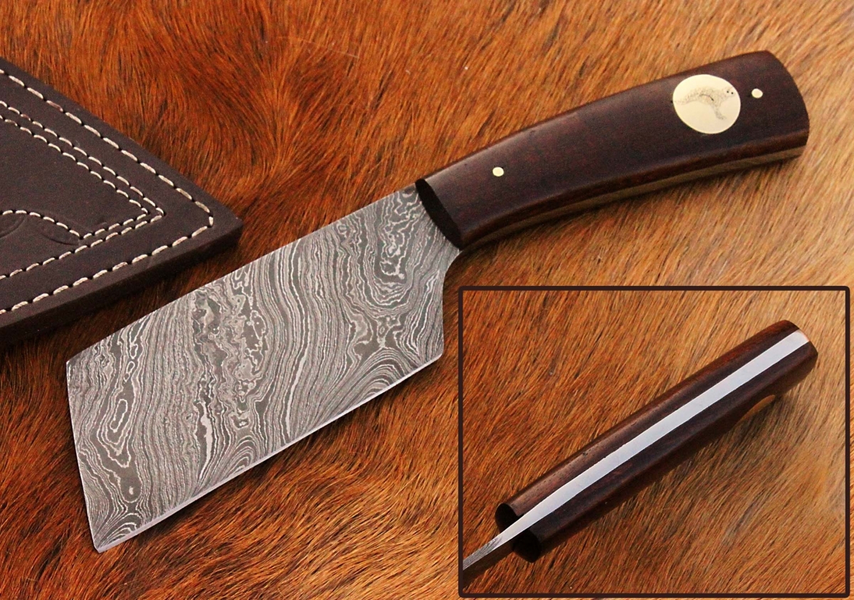 Damascus Cleaver 