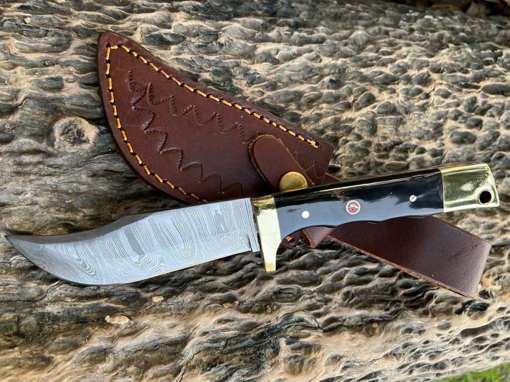Damascus Skinner Knife 